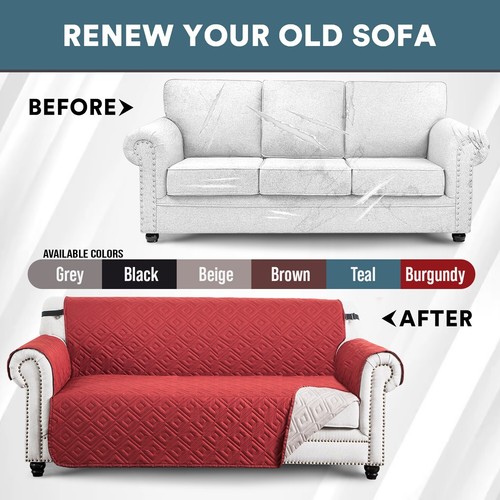 Reversible sofa slip - sofa, covers