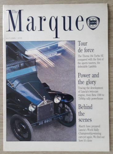 Lancia marque brochure autumn - lancia,