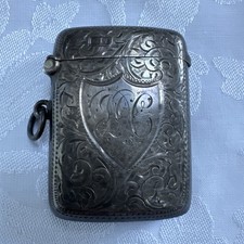 Vintage Hallmarked Match
