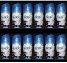 12 Wizard Automatic Spray Refills Freshly Folded Linen Each 5 oz