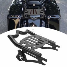 Detachable Luggage Rack w/ Two Up Latch Clips Kit For Halrey Touring Road Glide