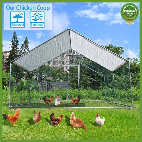 Large metal chicken - large,