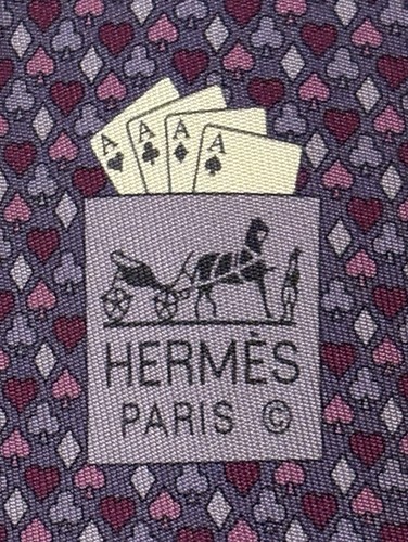 Hermes 6026 100 silk tie - 6026, oa