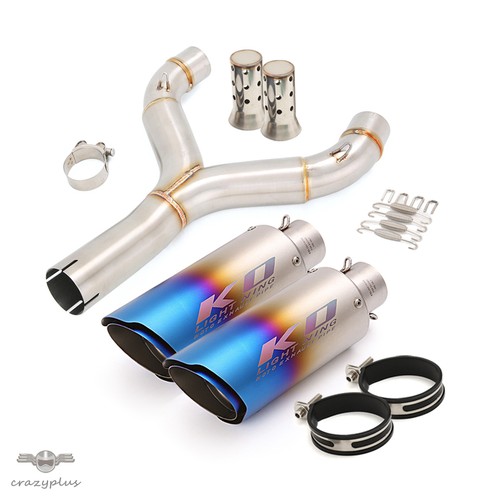 Exhaust mid pipe muffler - pipe,