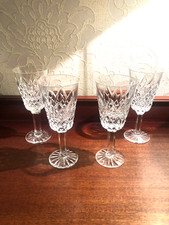 Tyrone crystal Vintage 4 sherry glasses