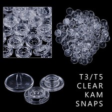 Kam Snaps Clear T3 T5 Size