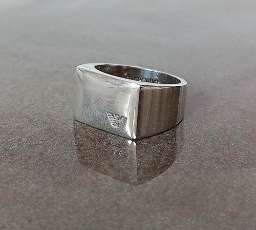Emporio armani ring solid - emporio,