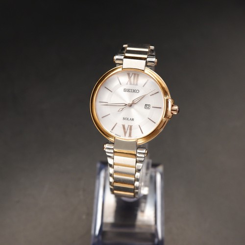 Seiko solar ladies gold - seiko,