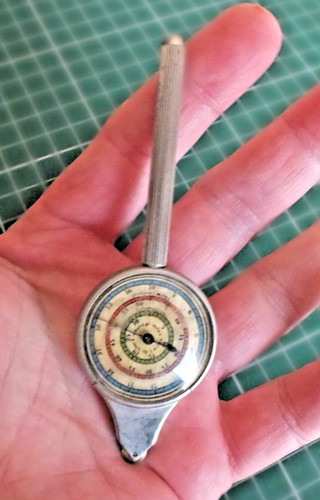 Vintage german opisometer map - german,
