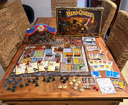 Heroquest fantasy board - mb,