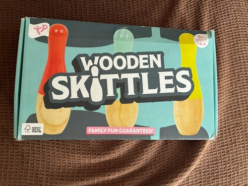 Toys wooden skittles - tp,