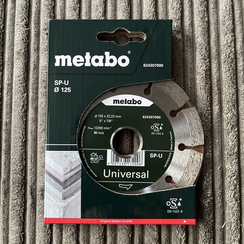 Metabo diamond cutting disc - diamond,