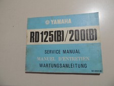 Yamaha RD125 B RD200 B