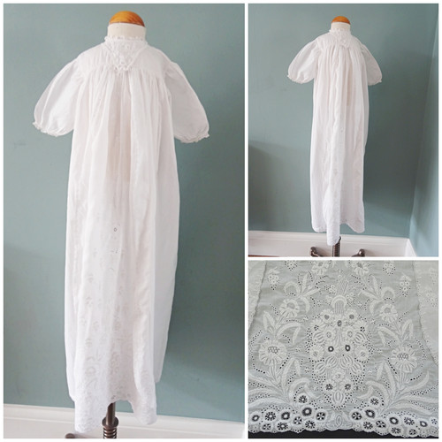 Antique christening dress - dress, gown