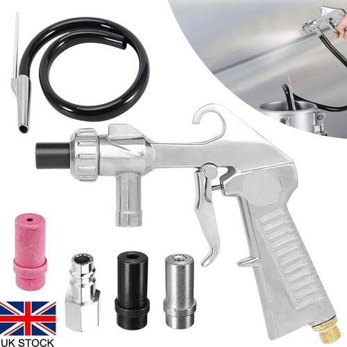 Sand blasting gun - sand,