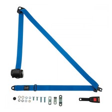 Front Automatic Seat Belt For Mazda E2200 Van 1984 Shape Blue