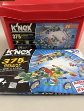 K'Nex Knex 375 Piece Box deluxe building set