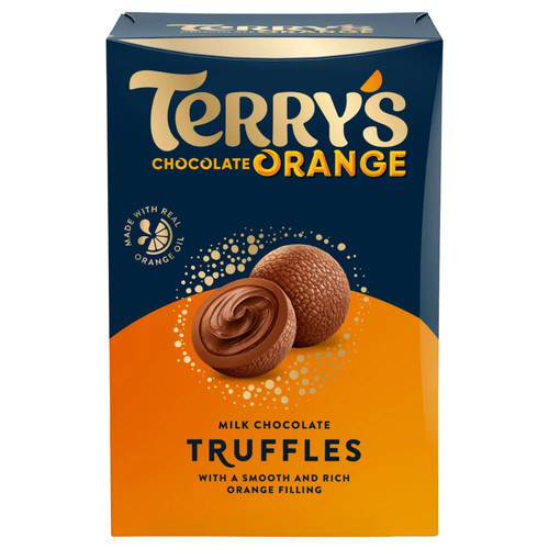 Chocolate orange truffle - orange,