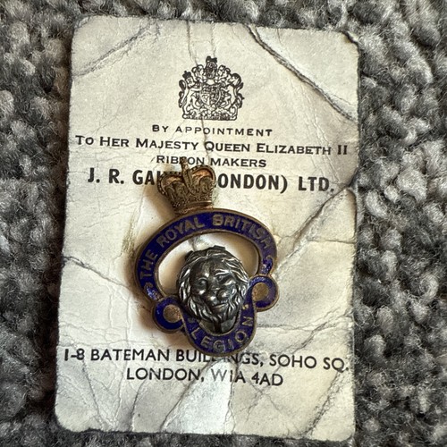 Vintage british legion - vintage, navy