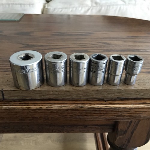 Vintage gordon tools sockets - vintage,