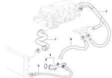BMW Genuine Engine Cooling