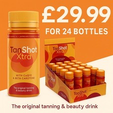 TAN SHOT XTRA  24 bottles