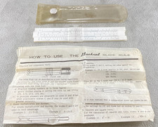 Vintage Markant No.510 Slide Rule – w/ Original Case & Instructions 1960s–1970s