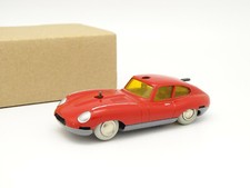 Schuco Micro Racer 3000 Right Key - Jaguar Art E Red