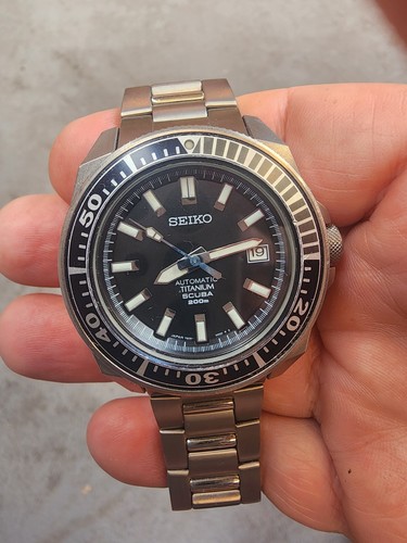 Seiko titanium air diver 200m - air,