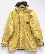 Musto Performance Men's Yellow Hooded Sailing Coat Jacket - Small