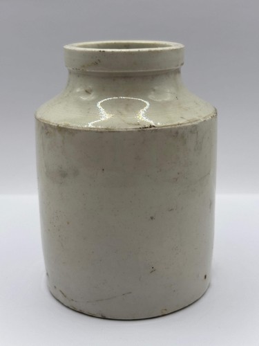 Old small stoneware - , jar