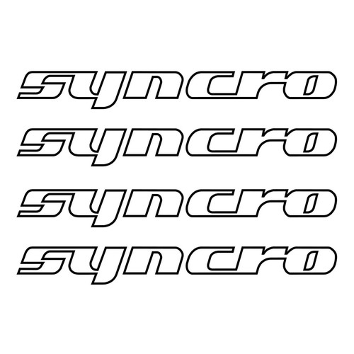 Syncro front decal - front,