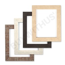 Shabby Chic Rustic/ Wood Grain Picture frame photo frame  Black white Walnut 