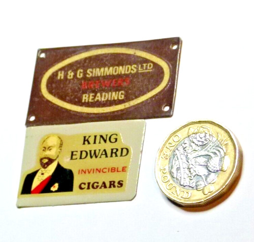 Two vintage tinplate railway - two,