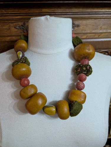 Antique ethnic necklace - ethnic,