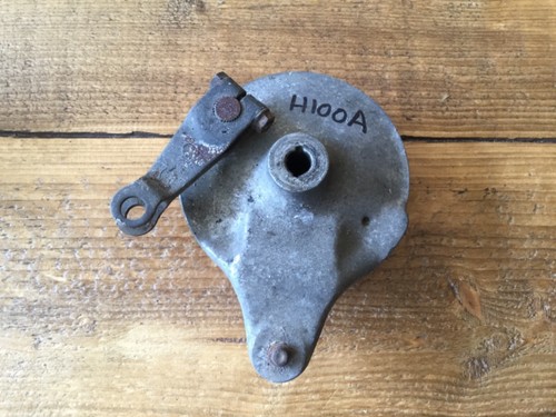 Honda h100a rear brake plate - rear,
