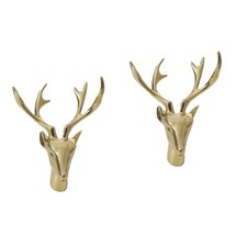  2 Count Home Decor Accessories Creative Decoration Delicate Deer Head