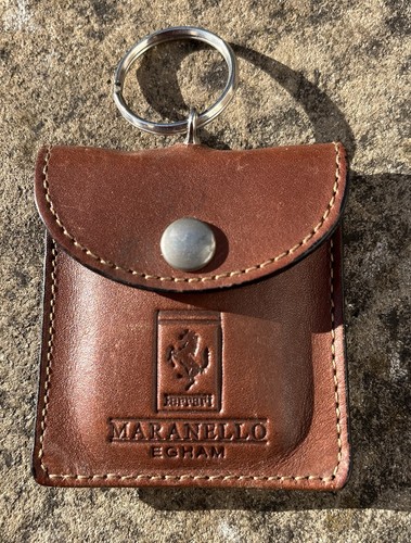 Ferrari maranello leather key - ferrari,
