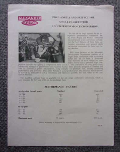 Ford anglia prefect - &, 100e