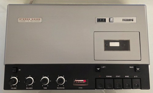 Philips n2405 stereo cassette - philips,