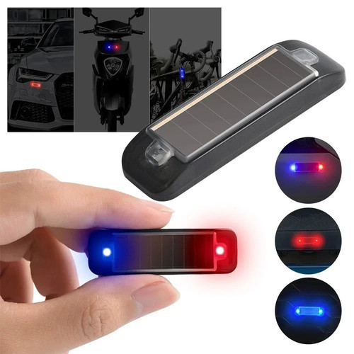 Solar power car led fake - solar, dummy