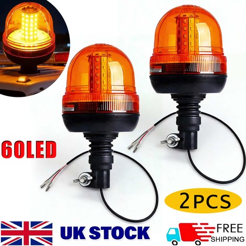 Rotating flashing amber - flashing,