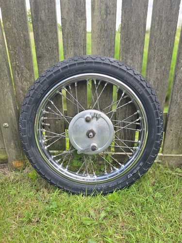 Bsa c15 front wheel - bsa,
