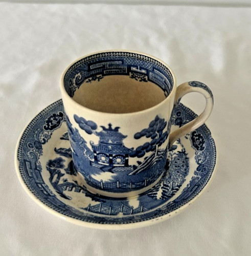 Wedgwood willow pattern blue - pattern,