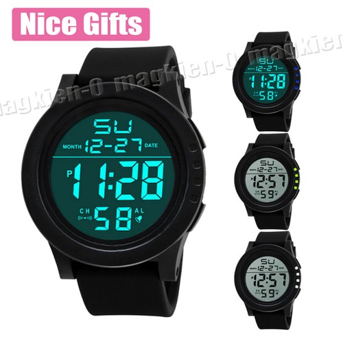 Mens digital sport watch - sport,