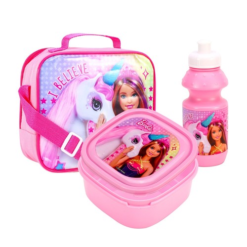 Barbie unicorn lunch bag - barbie,