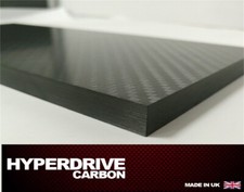 Carbon Fibre Sheet Plate Matte 300 x 200 x 6 to 20mm Thicknesses Double A sided