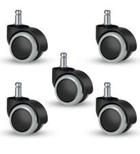 5Pcs Office Chair Casters