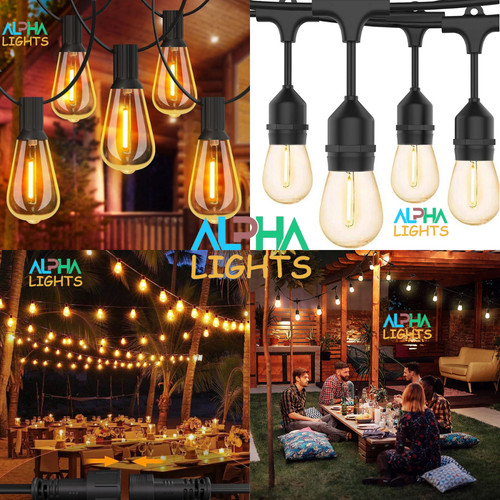 48ft led s14 festoon string - festoon,