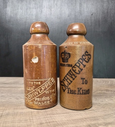 Antique stoneware schweppes - antique,